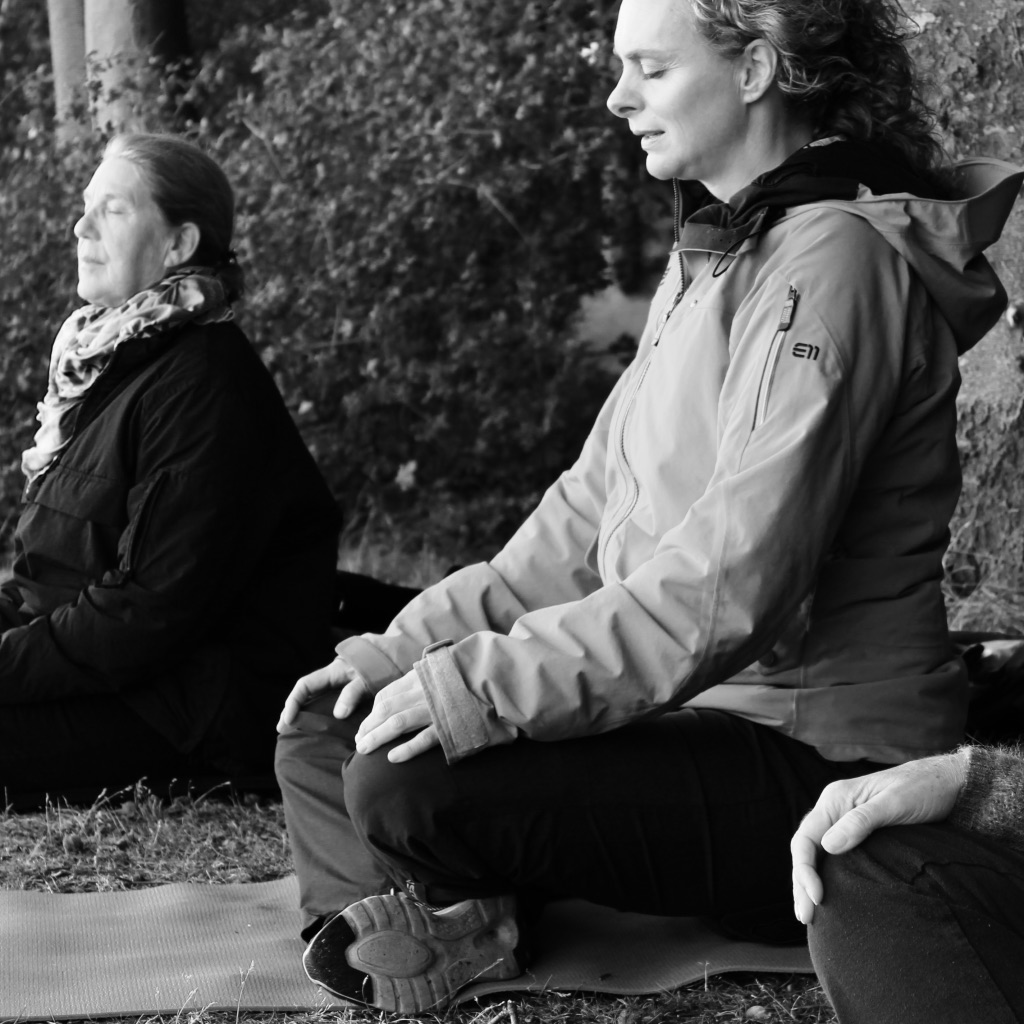 Mindfulness udendoers i naturen